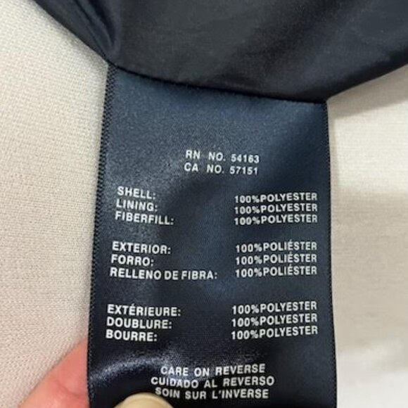 Tommy Hilfiger Red Puffer Vest Women's Small Petite Full Zip - Picture 6 of 7